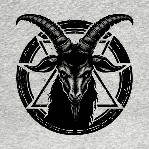 Satanic Goat Baphomet by K3rst